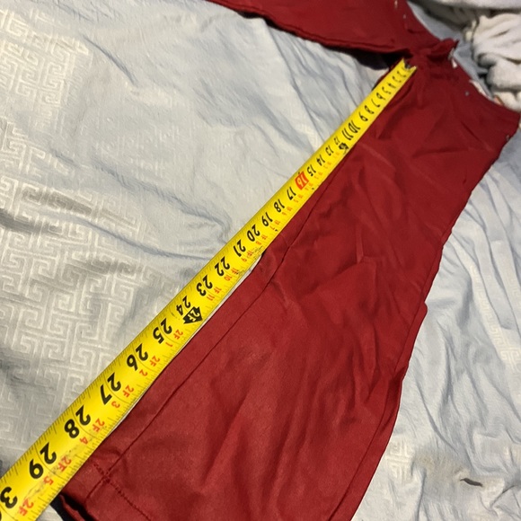 Guess red skinny stretch pants sz 30 - Picture 8 of 9